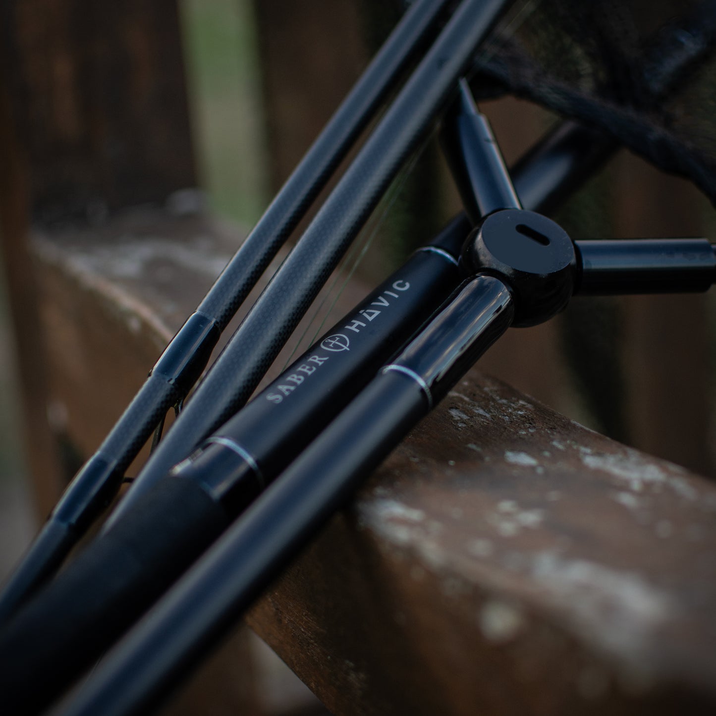 Saber 42" Havic 2 Piece Landing Net & Staff