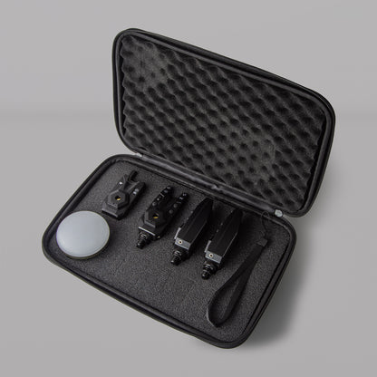 Saber S5 3+1 Bite Alarm set inc Bivvy Light