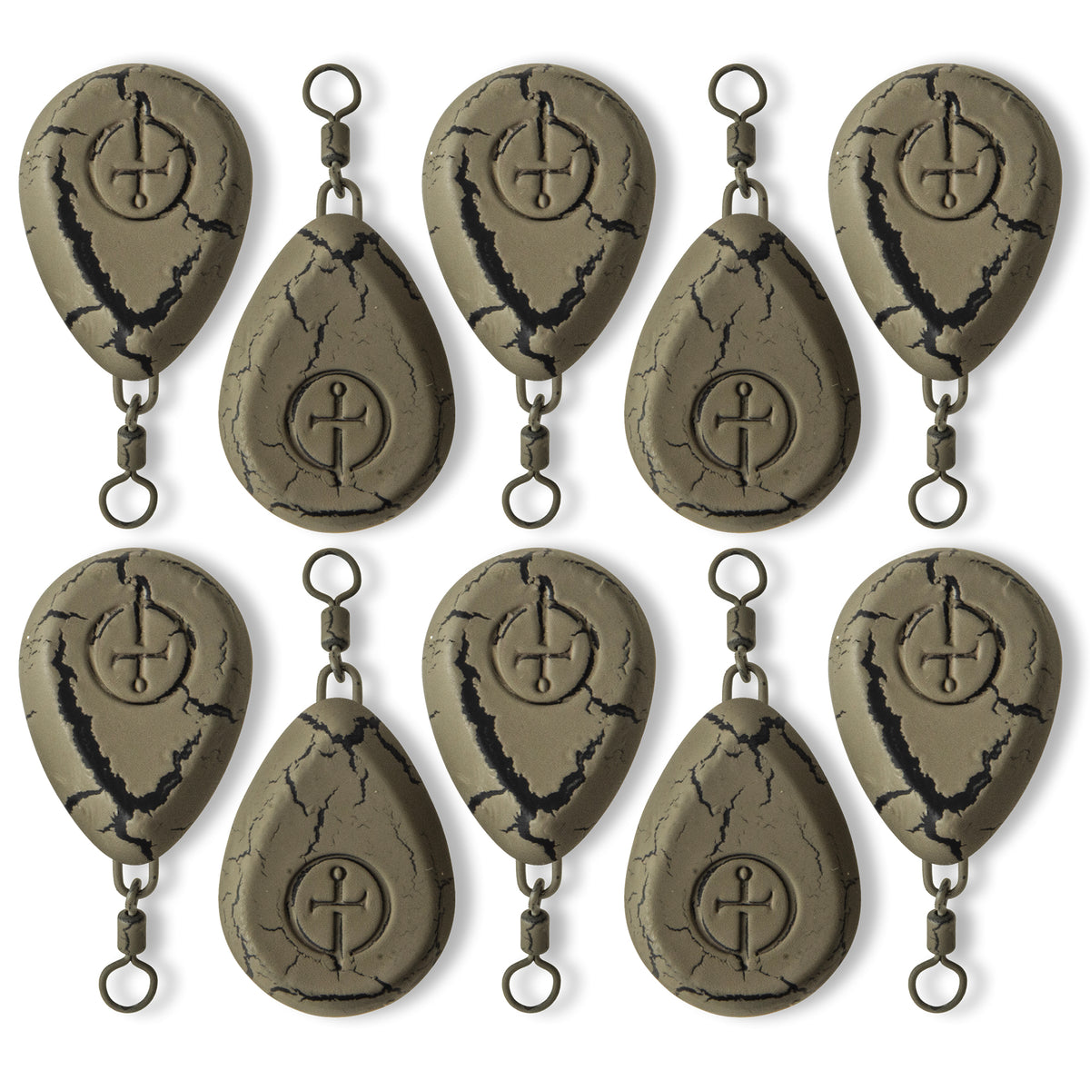 Saber Flat Pear Swivel Lead