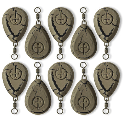 Saber Flat Pear Swivel Lead