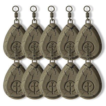Saber Flat Pear Swivel Lead