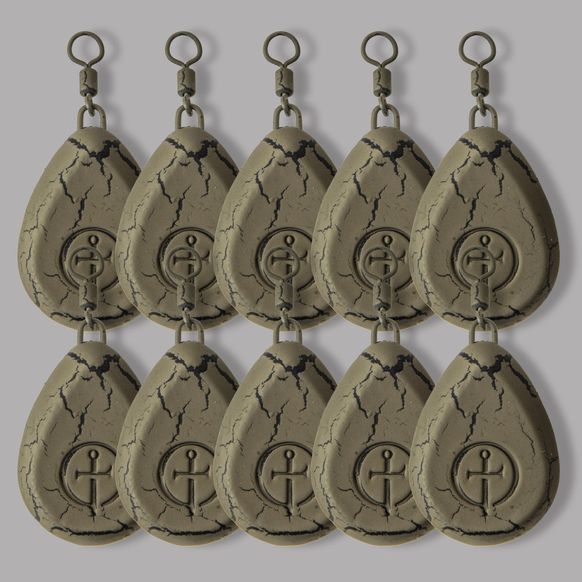 Saber Flat Pear Swivel Lead