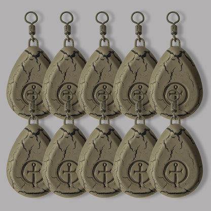 Saber Flat Pear Swivel Lead